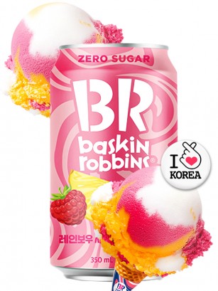 Refresco Coreano Helado de Frutas Zero | Baskin Robbins 350 ml.