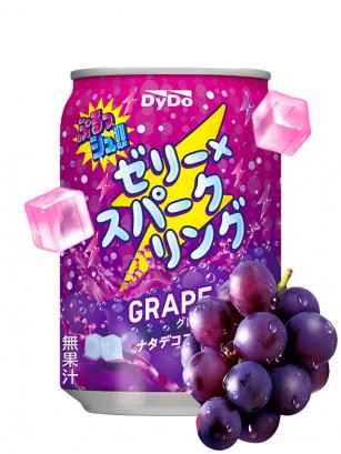 Refresco con Gelatina Mogu Mogu Uva 280g.