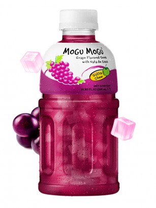 Bebida Mogu Mogu Uva & Jelly 320 ml.