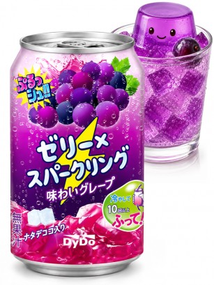 Refresco con Gelatina Mogu Mogu Uva 280g.