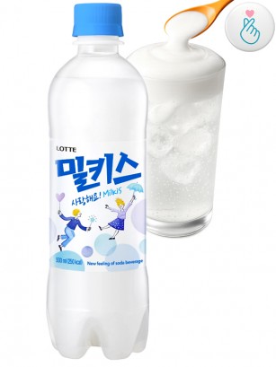 Refresco Coreano Milkis Sparkling Original 500 ml.