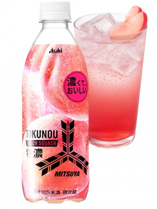 Refresco Mitsuya Luxury Momo Akatsuki Sparkling | Premium | 500 ml.