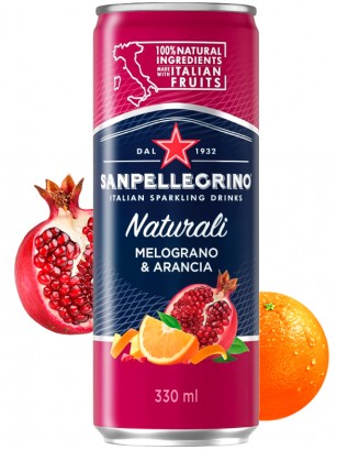 Refresco de Granada y Naranja | San Pellegrino 330 ml.