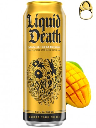 Refresco Sparkling Soda Mango Chainsaw 500 ml.