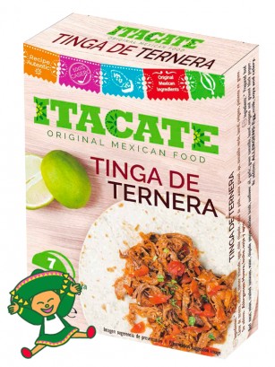 Relleno para Tacos Tinga de Ternera | PURO MÉXICO!! 300 grs.