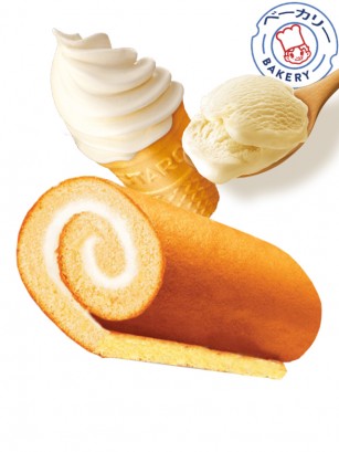 Pastelito Cake Roll de Crema Nata | Estilo Suizo 20 grs.