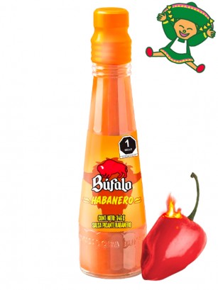 Salsa Búfalo Habanero | PURO MÉXICO!! 144 grs.