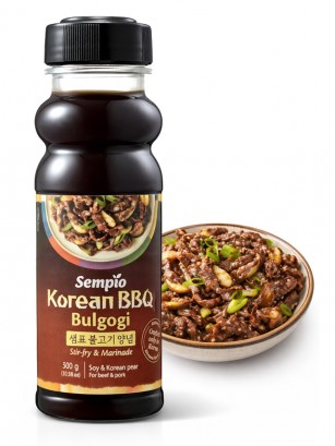 Salsa Barbacoa Coreana Bulgogi Marinada 300g | 242 ml.