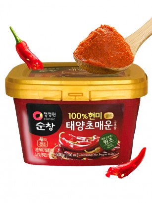 Pasta Gochujang de Guindillas Coreanas Taeyangcho | Picante 500 grs.