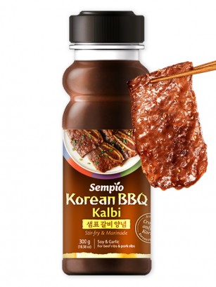 Salsa Coreana Kalbi para Ternera | Receta Sempio 300 grs./245 ml.