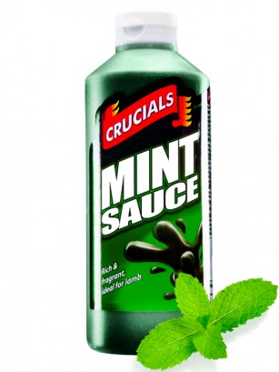 Salsa de Menta Crucials 500 ml.