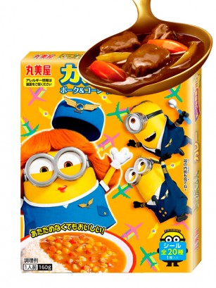 Salsa de Curry Japonesa con Cerdo y Maíz | Minions 160 grs.