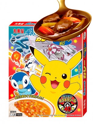 Salsa de Curry Japonesa con Cerdo y Maíz | Nueva edición Pokemon 160 grs