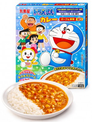 Salsa de Curry Japonesa con Cerdo y Queso | Doraemon 145g.