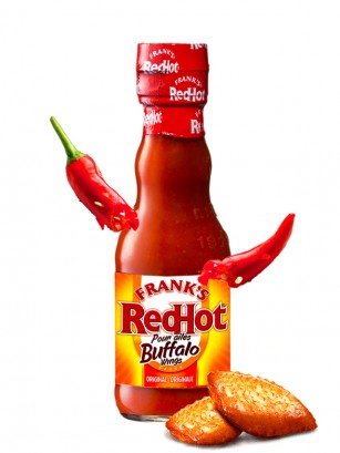 Salsa para Alitas Picantes | Franks Red Hot 148 ml.