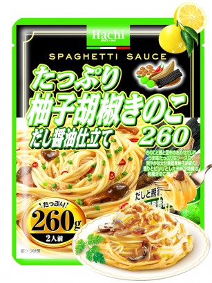 Salsa Japonesa Espagueti Yuzu-Kosho & Mushrooms Dashi-Shoyu 260 grs.
