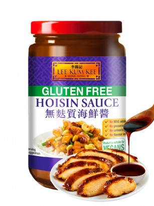 Salsa Hoisin Pato Pekin Sin Gluten Vegano | Lee Kum Kee 397g.