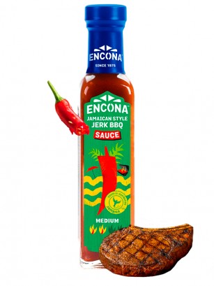 Salsa Jamaican Style Jerk BBQ  | Medio Picante 142 ml.
