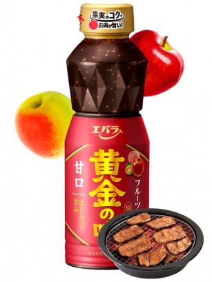 Salsa BBQ Japonesa Yakiniku | Receta Dorada Ringo Ume 210 grs.