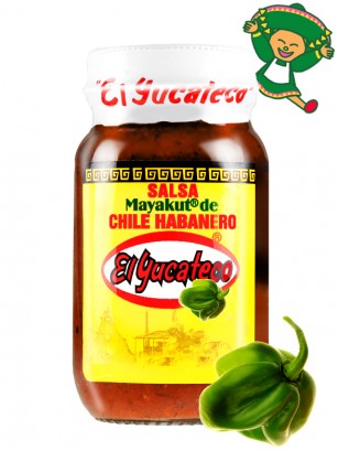 Salsa Mayakut de Chile Habanero | PURO MÉXICO!! 105 ml.