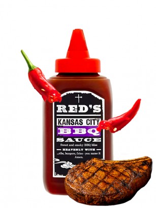 Salsa Barbacoa Red's Kansas City Style | 320 grs.
