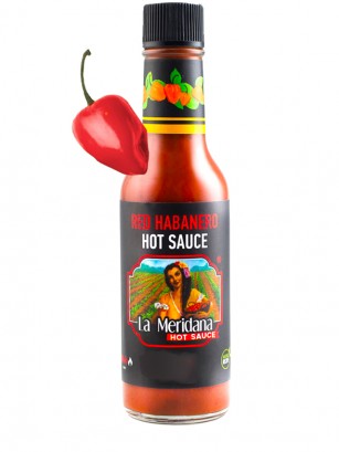 Salsa Roja de Chile Habanero | PURO MÉXICO!! 150 ml.