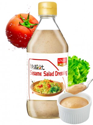 Salsa Aderezo de Sésamo y Setas Shitake para Ensaladas 200 ml.
