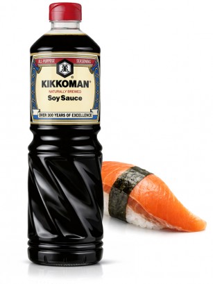 Salsa de Soja Kikkoman Fermentada Naturalmente 500 ml.