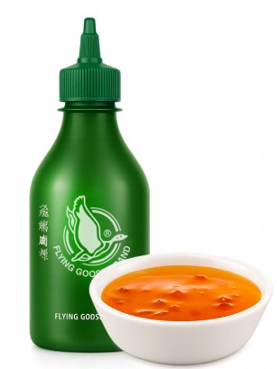 Salsa Sriracha Chili con Aceite de Semilla de Cáñamo 200 ml.