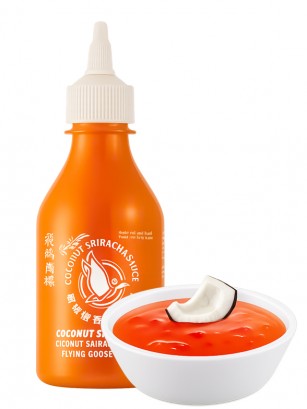 Salsa Sriracha Chili con Leche de Coco | HOT 200 ml.
