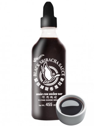 Salsa Sriracha Black Chili con Tamarindo 455 ml.