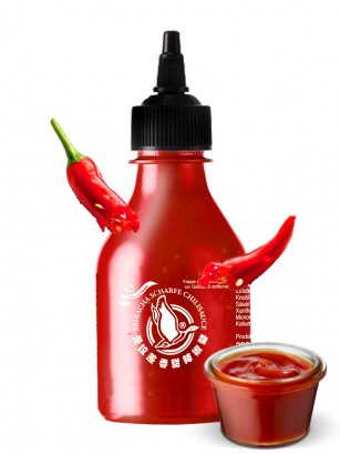 Salsa Sriracha Blackout Chili | EXTRA HOT Premium 200ml
