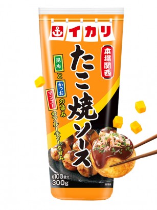 Salsa Takoyaki Ikari | Sabor Afrutado 300g.