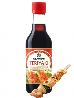 Salsa Teriyaki Marinada Kikkoman 250 ml.