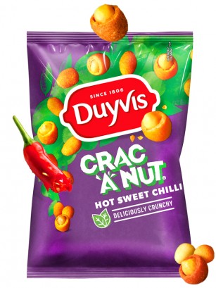 Cacahuetes con Cobertura Hot Sweet Chilli | Crac 'a' Nut 200 grs.