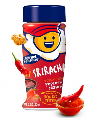 Sazonador para Palomitas de Maíz de Sriracha 85 grs.