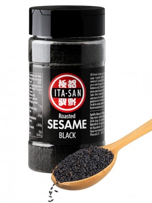 Semillas de Sésamo Negro Tostadas 95g.