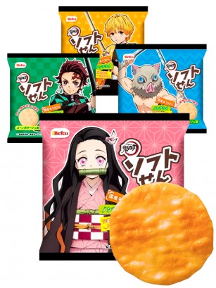 Galletas de Arroz Senbei de Kimetsu no Yaiba sabor Potaje de Maíz | Unidad 10 grs