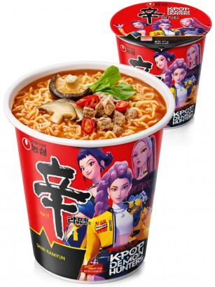 Fideos Ramen Coreanos Shin Ramyun | Kpop Demon Hunters Cup 68g.