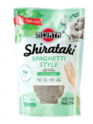 Spaghetti de Shirataki de Algas 200g.