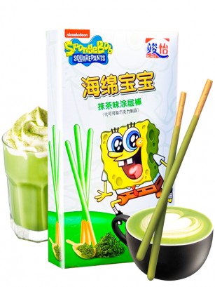 Sticks de Crema de Matcha | Bob Esponja 48 grs.