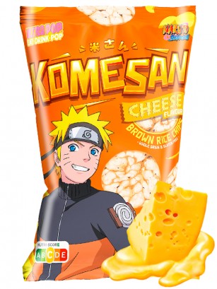 Snack de Arroz Integral Sabor Queso | Naruto 60 grs.