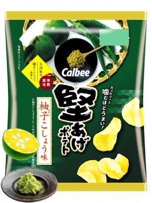 Patatas Calbee de Pimienta y Yuzu 60g.
