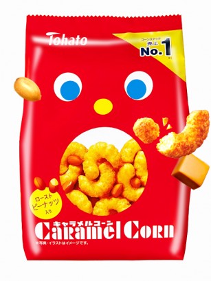 Snack Lovely Tohato Caramelo con Cacahuetes 70g.