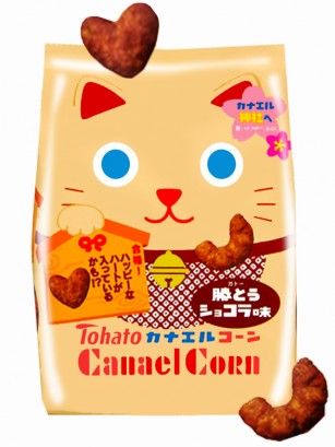 Snack Lovely Maneki Neko Tohato de Chocolate 65 grs.