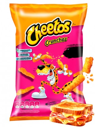 Cheetos Crunchos sabor Sandwich Jamón y Queso 60g.
