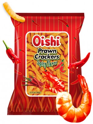 Snack Sabor Gambas a la Parrilla | Hot & Spicy 40 grs.