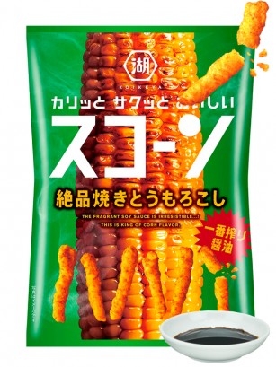 Snack estilo Cheetos de Maíz al Horno con Soja | Koikeya 73g.