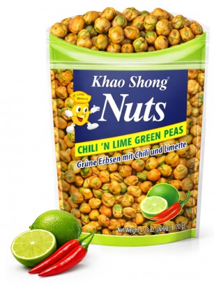 Guisantes Verdes Japoneses Sayaendo con Lima y Guindilla 120g.