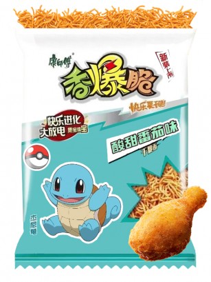 Snack Ramen Sabor Chuletas de Pollo | Edición Pokémon | Diseños Aleatorios 33 grs.